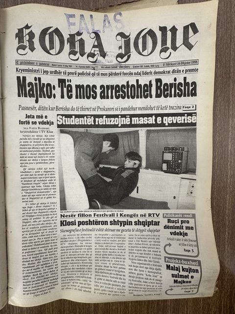 Koha Jonë 1998-02-16